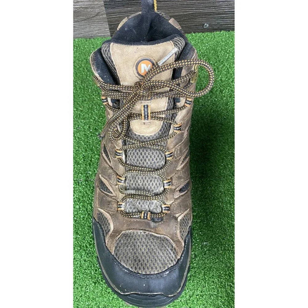 Merrell Men Earth MOAB  Waterproof‎ Hiking Boots Suede,Leather-And-Mesh Size 14
